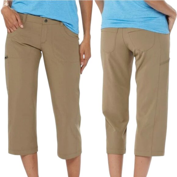 Patagonia Happy Hike Capris - Ash Tan - 8 - Picture 1 of 8
